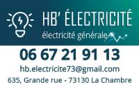 HB"ELECTRICITE, 635 Grande Rue, 73130 La Chambre